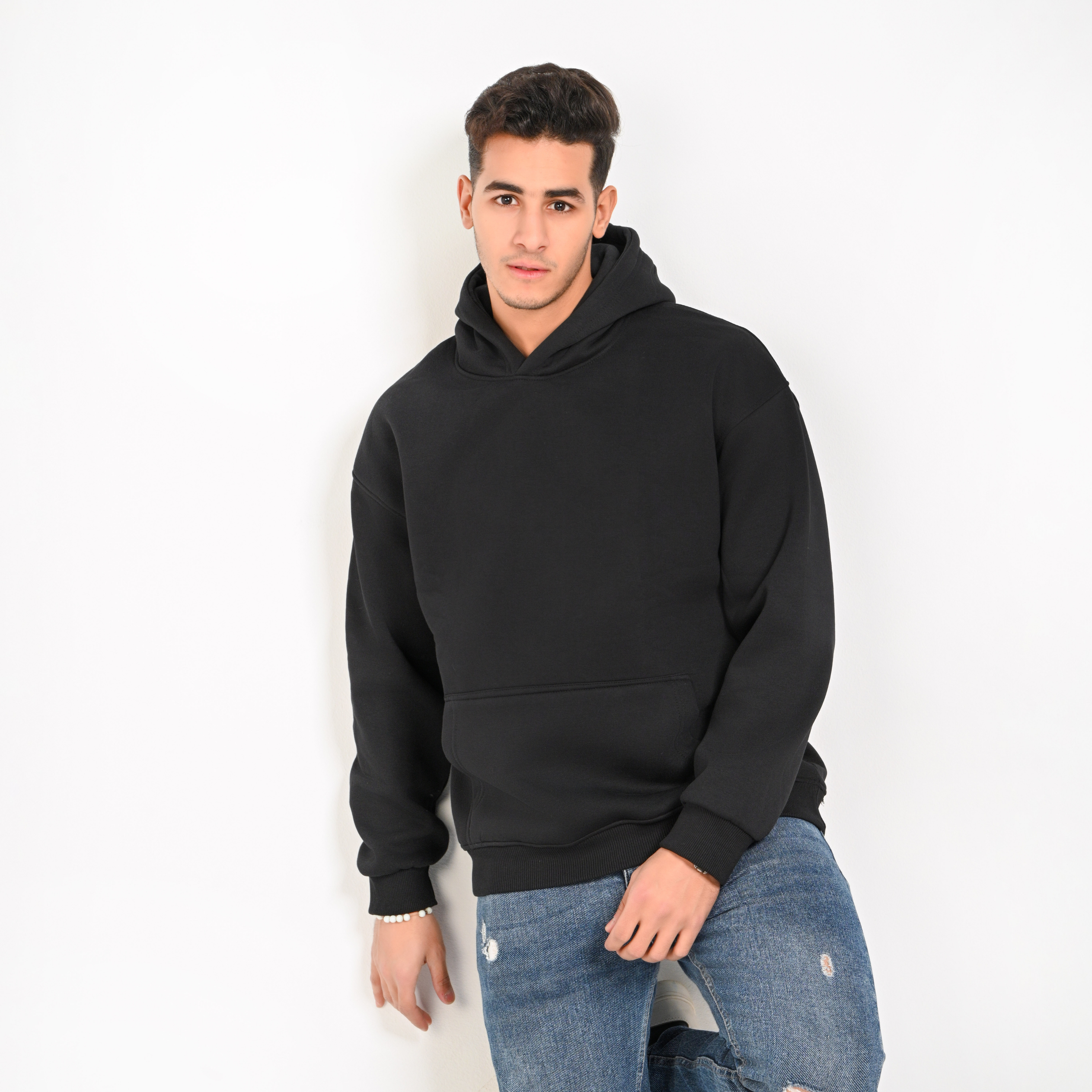 هودى بيزك اسود