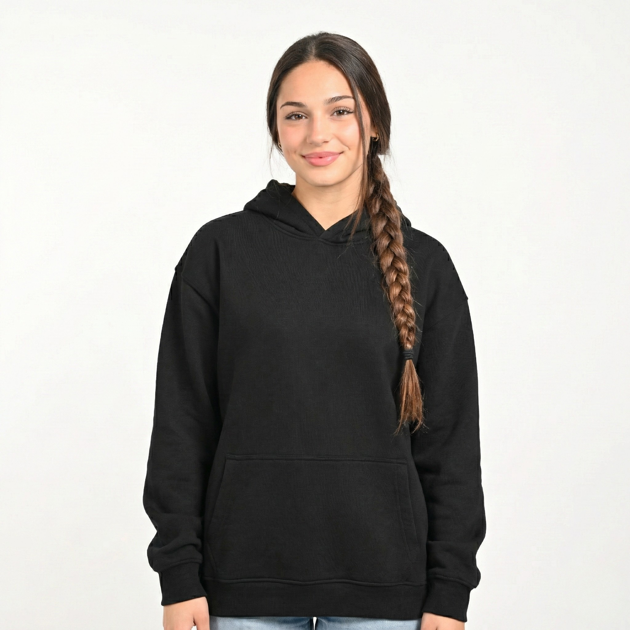 هودى بيزك اسود