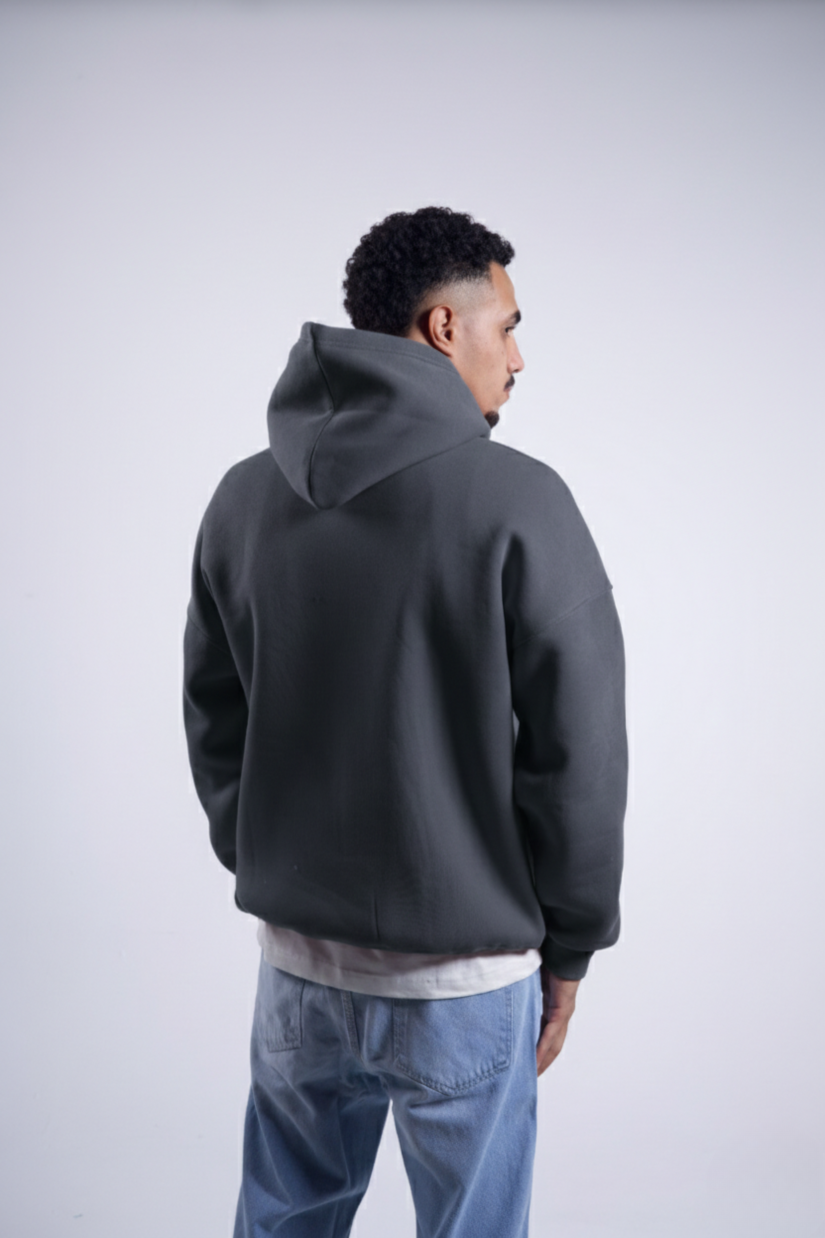 Gray Basic Hoodie